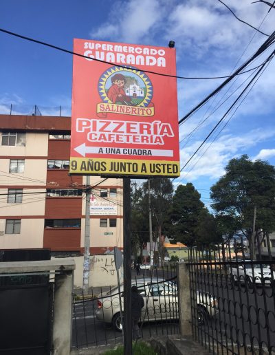 Letrero luminoso
